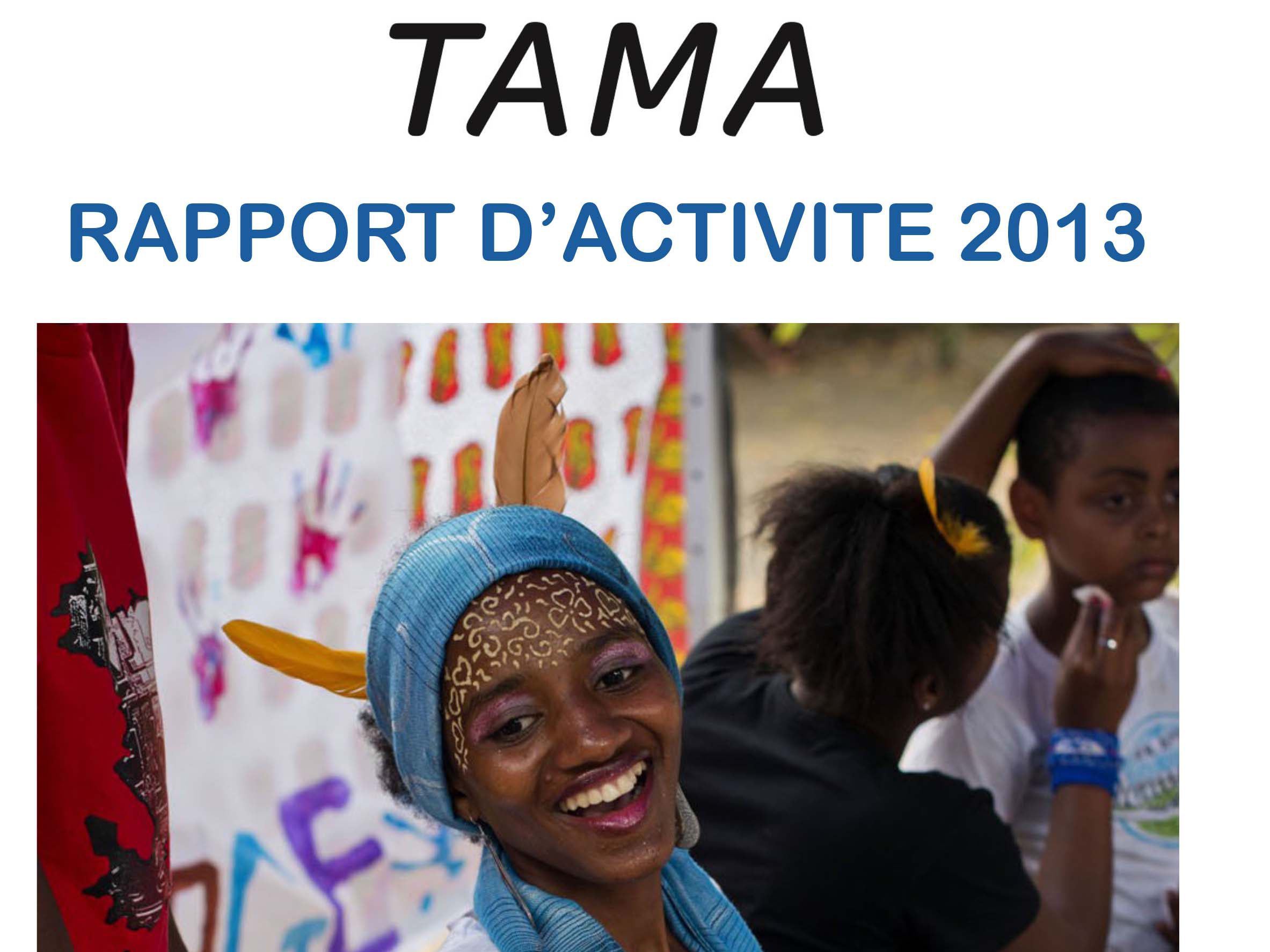 TAMA publie son rapport d’activité 2013